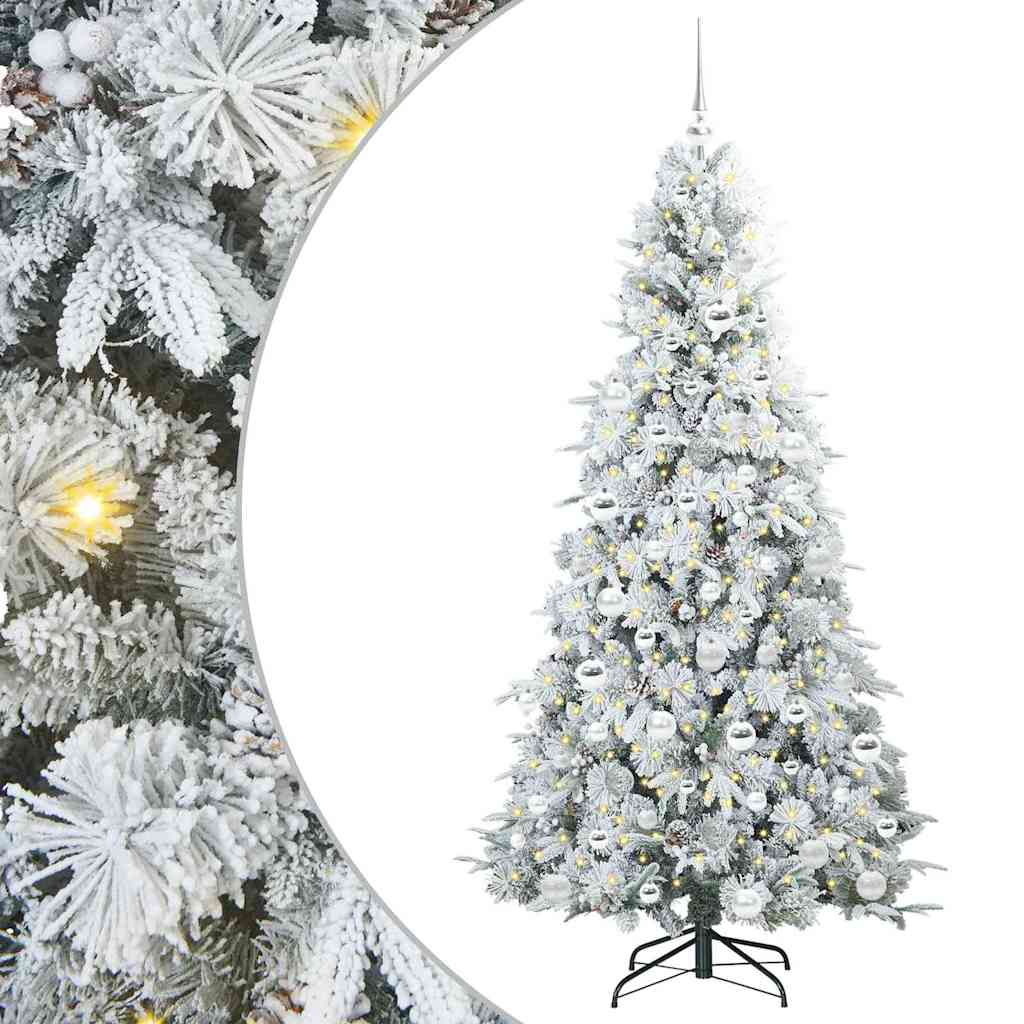 Kunstmatige Inklapbare Kerstboom Wit 180 cm PE en PVC is nu te koop bij PeponiXL, paradijselijk wonen!