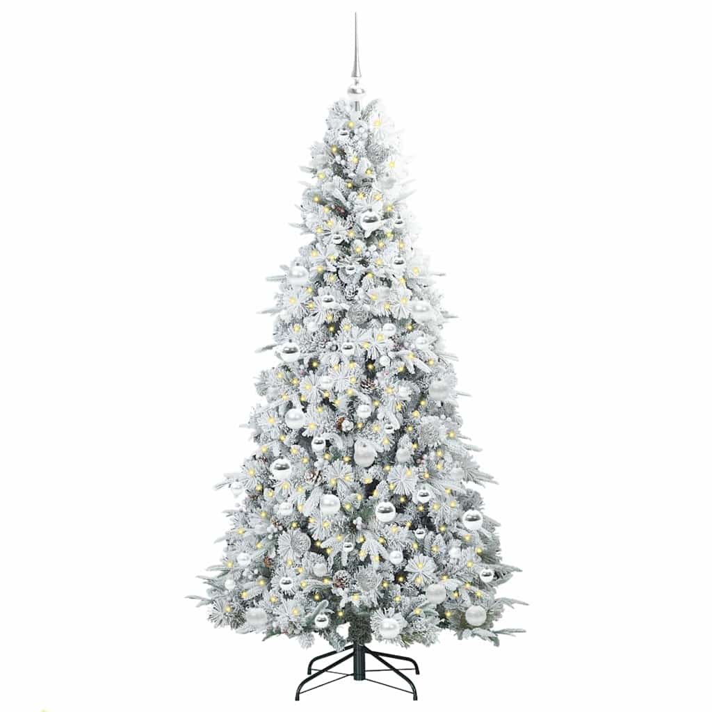 Kunstmatige Inklapbare Kerstboom Wit 180 cm PE en PVC is nu te koop bij PeponiXL, paradijselijk wonen!