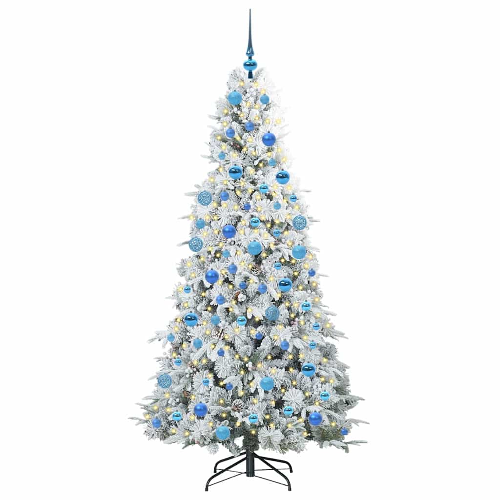 Kunstmatige Inklapbare Kerstboom Wit 180 cm PE en PVC is nu te koop bij PeponiXL, paradijselijk wonen!