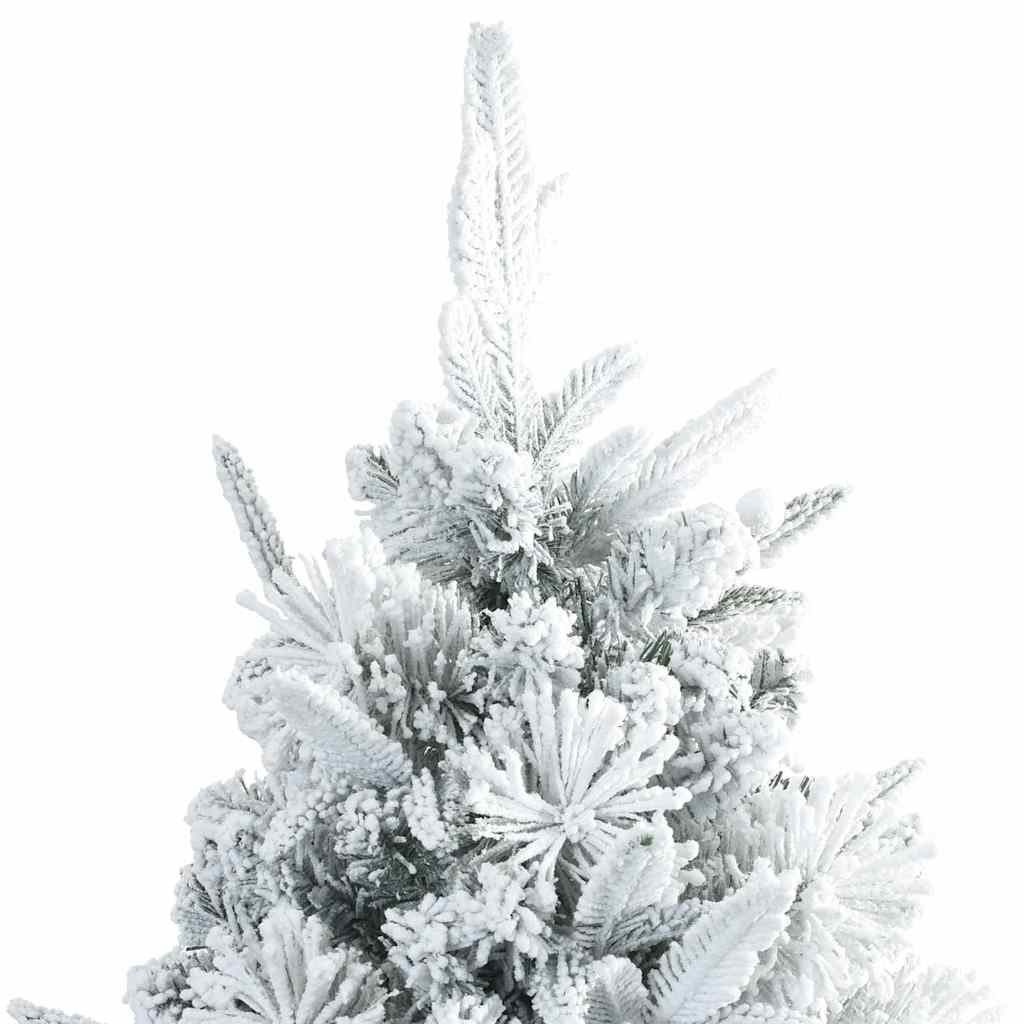 Kunstmatige Inklapbare Kerstboom Wit 210 cm PE en PVC is nu te koop bij PeponiXL, paradijselijk wonen!