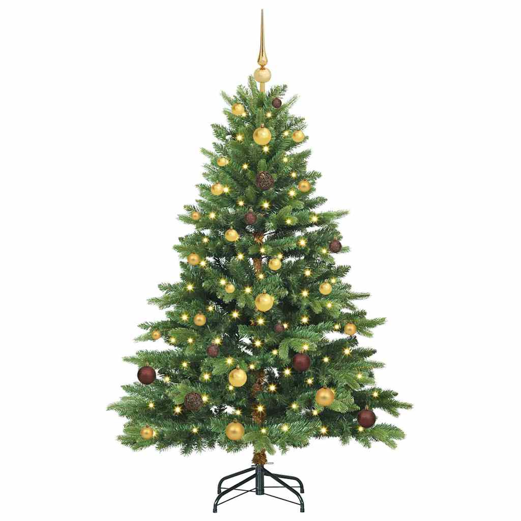 Kunstkerstboom met 150 LED met standaard Groen 150 cm PE en PVC is nu te koop bij PeponiXL, paradijselijk wonen!