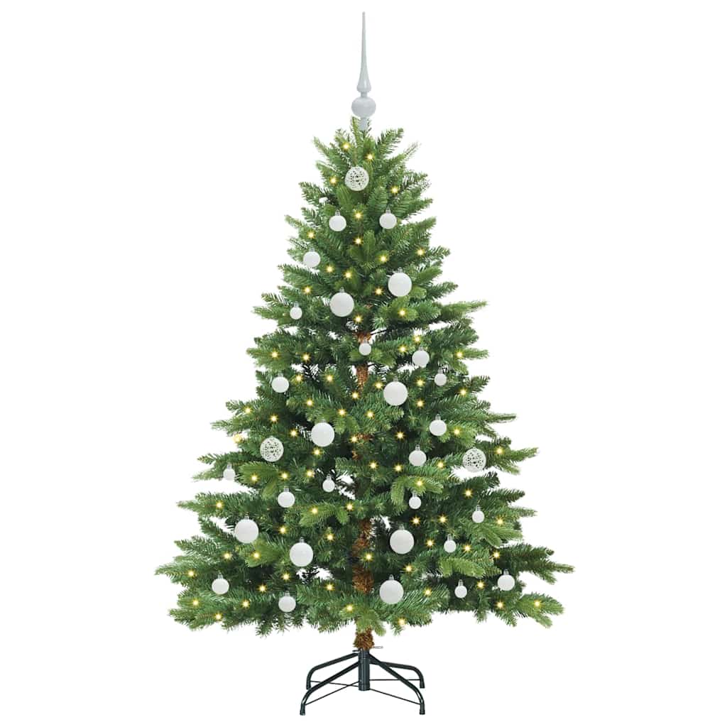 Kunstkerstboom met 150 LED met standaard Groen 150 cm PE en PVC is nu te koop bij PeponiXL, paradijselijk wonen!
