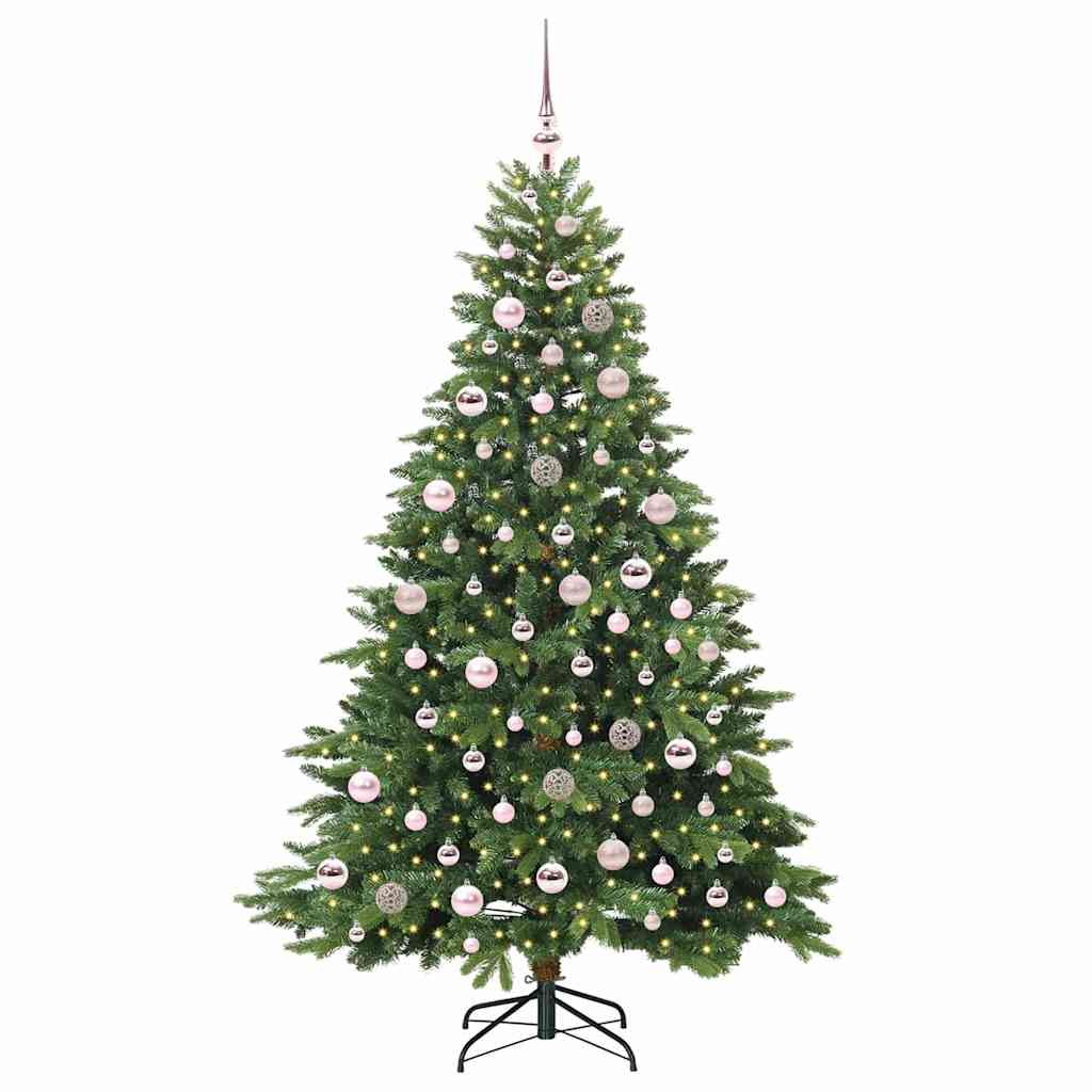 Kunstkerstboom met 300 LED met standaard Groen 180 cm PE en PVC is nu te koop bij PeponiXL, paradijselijk wonen!