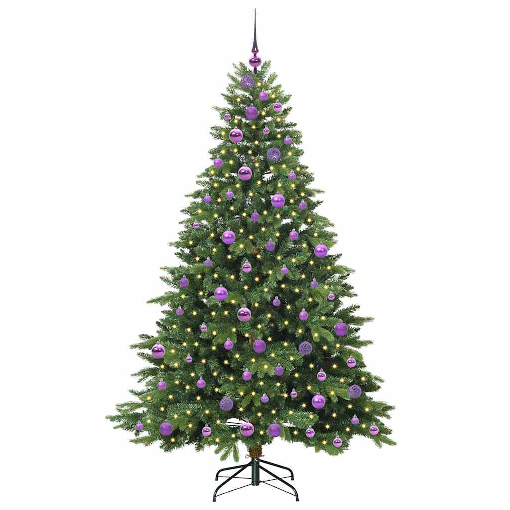 Kunstkerstboom met 300 LED met standaard Groen 180 cm PE en PVC is nu te koop bij PeponiXL, paradijselijk wonen!