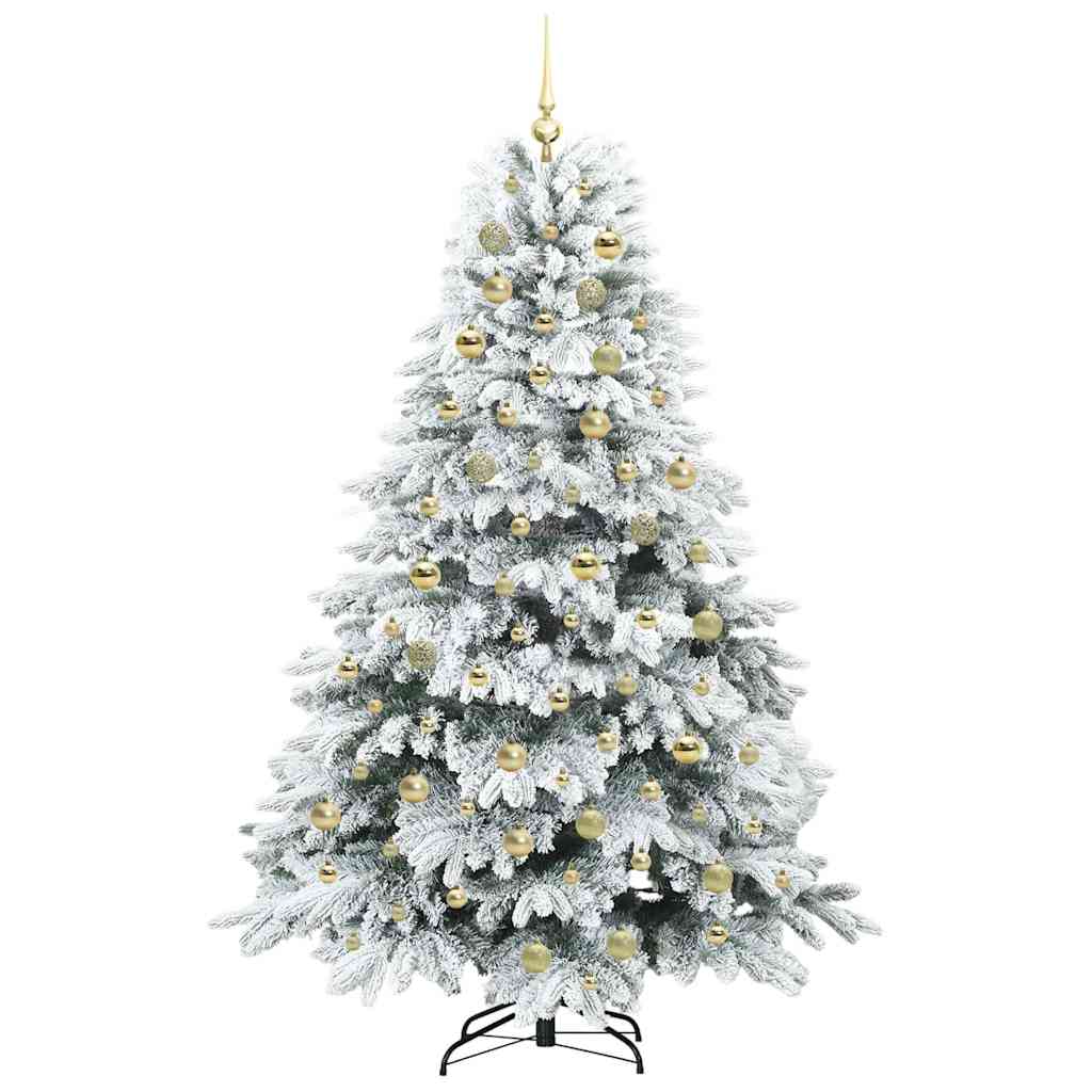 Kunstkerstboom met 300 LED met standaard Wit 180 cm PE en PVC is nu te koop bij PeponiXL, paradijselijk wonen!