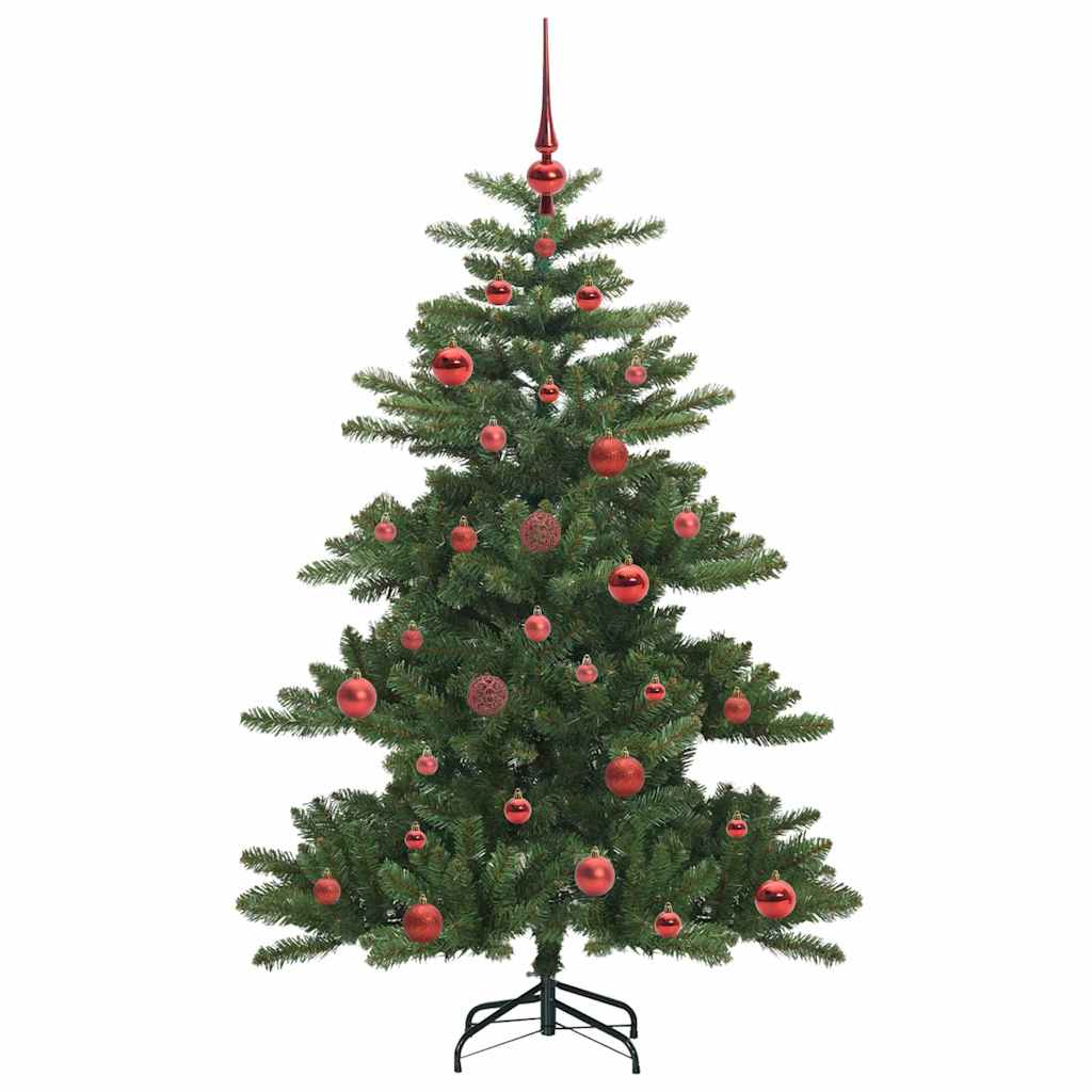 Kunstmatige Inklapbare Kerstboom Groen 150 cm PVC en staal is nu te koop bij PeponiXL, paradijselijk wonen!