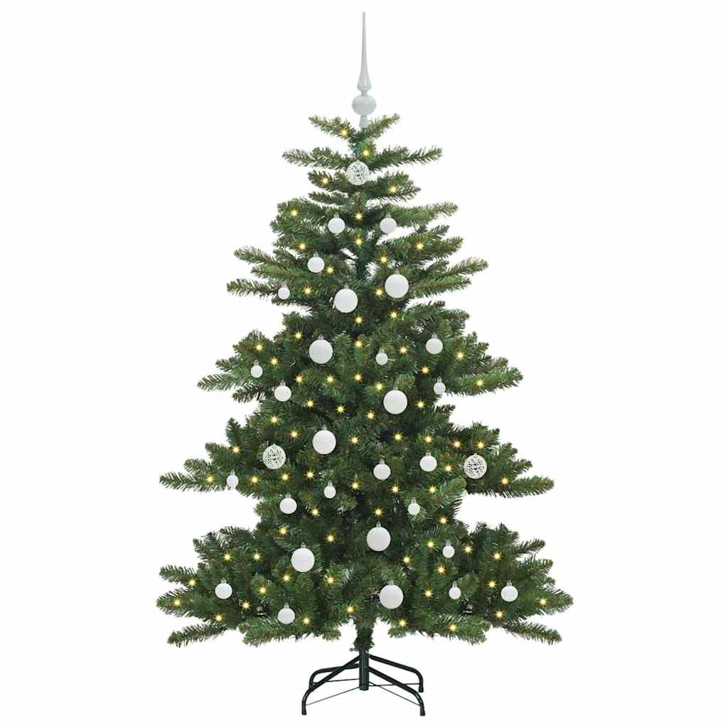 Kunstmatige Inklapbare Kerstboom Groen 150 cm PVC en staal is nu te koop bij PeponiXL, paradijselijk wonen!