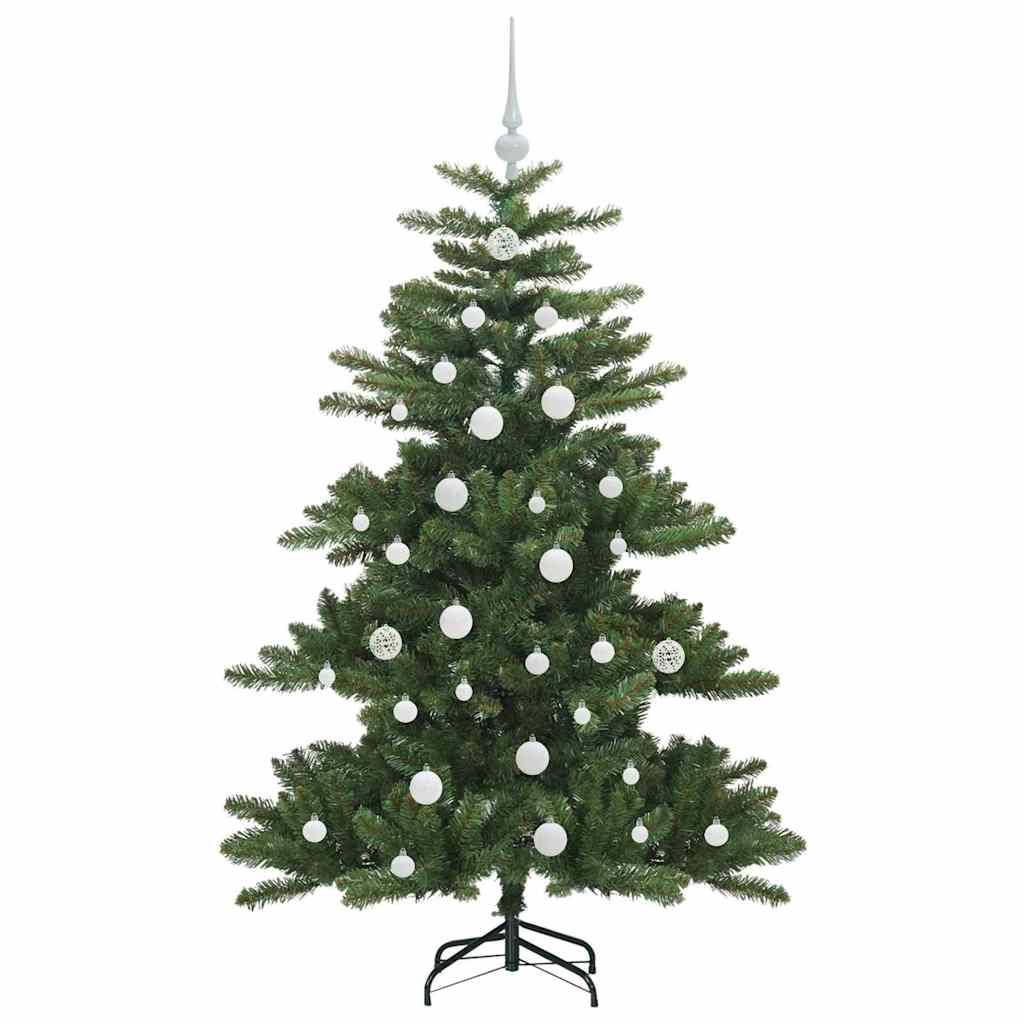 Kunstmatige Inklapbare Kerstboom Groen 150 cm PVC en staal is nu te koop bij PeponiXL, paradijselijk wonen!