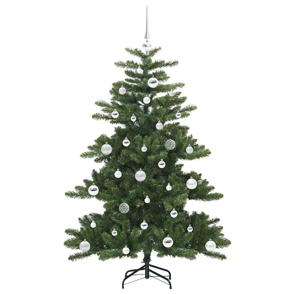 Kunstmatige Inklapbare Kerstboom Groen 150 cm PVC en staal is nu te koop bij PeponiXL, paradijselijk wonen!