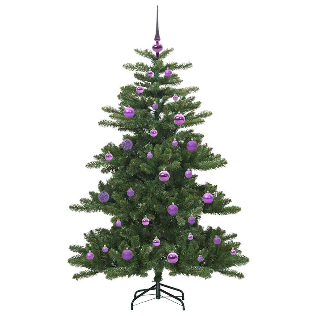 Kunstmatige Inklapbare Kerstboom Groen 150 cm PVC en staal is nu te koop bij PeponiXL, paradijselijk wonen!