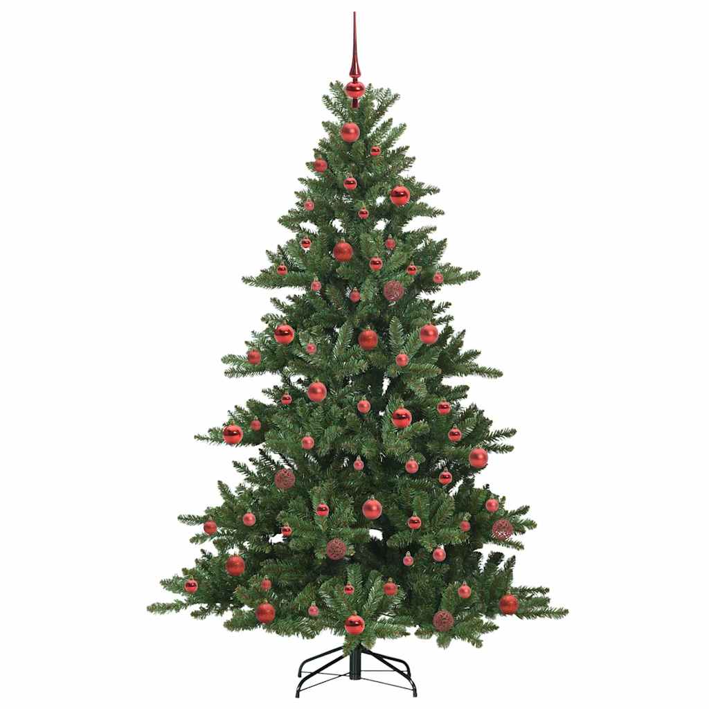 Kunstmatige Inklapbare Kerstboom Groen 180 cm PVC en staal is nu te koop bij PeponiXL, paradijselijk wonen!