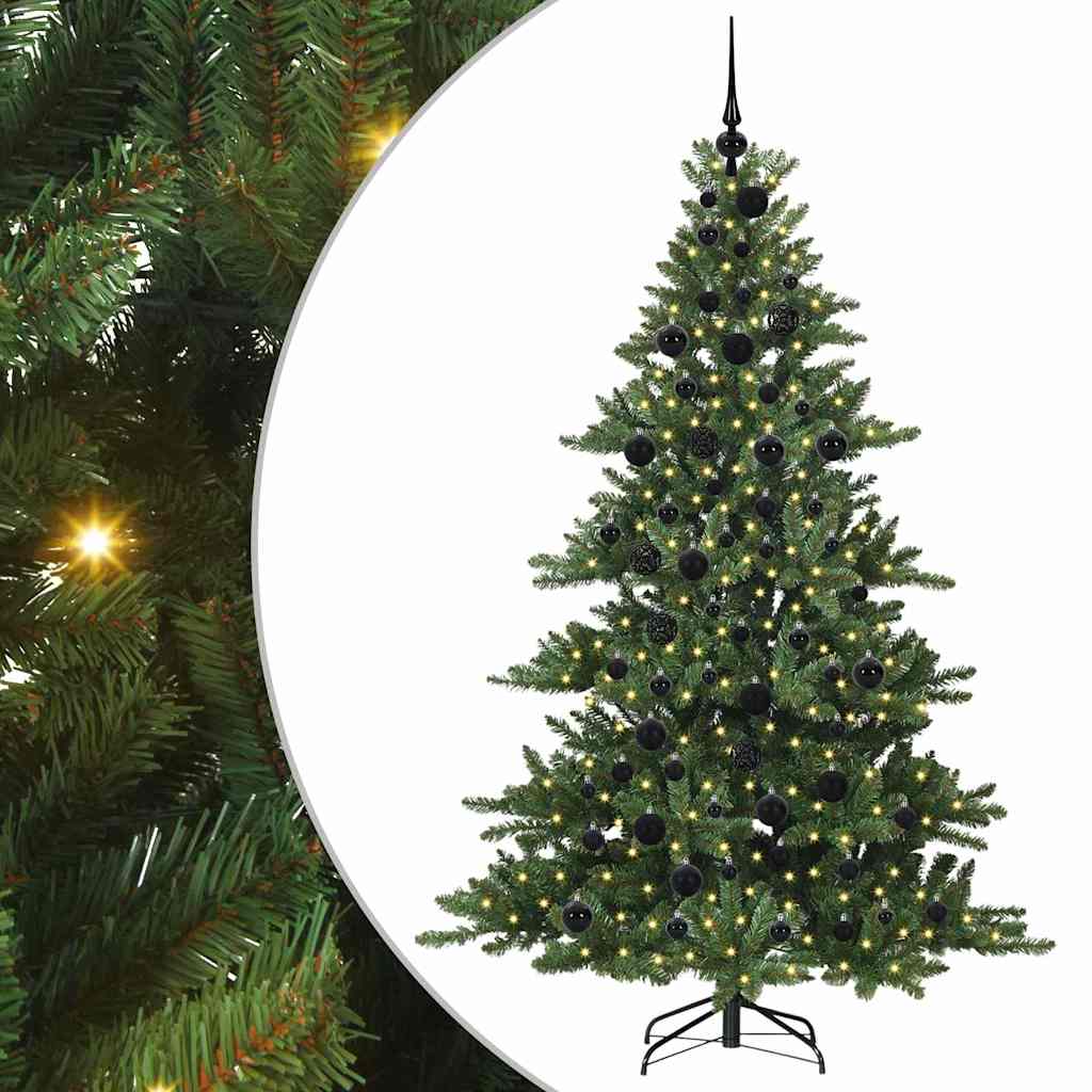 Kunstmatige Inklapbare Kerstboom Groen 180 cm PVC en staal is nu te koop bij PeponiXL, paradijselijk wonen!