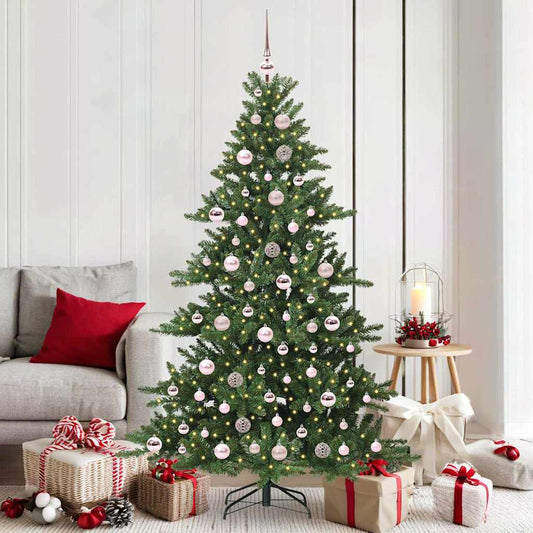 Kunstmatige Inklapbare Kerstboom Groen 180 cm PVC en staal is nu te koop bij PeponiXL, paradijselijk wonen!