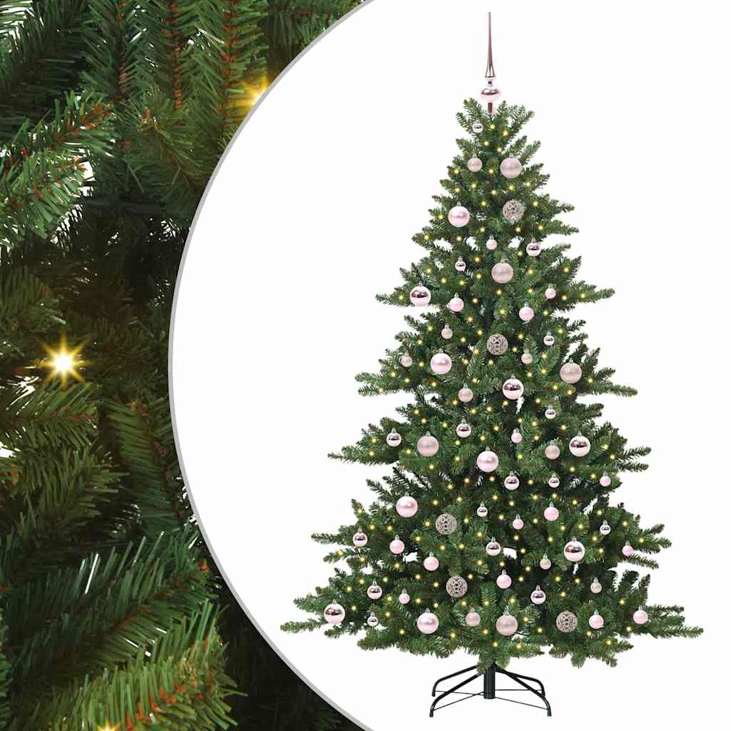 Kunstmatige Inklapbare Kerstboom Groen 180 cm PVC en staal is nu te koop bij PeponiXL, paradijselijk wonen!