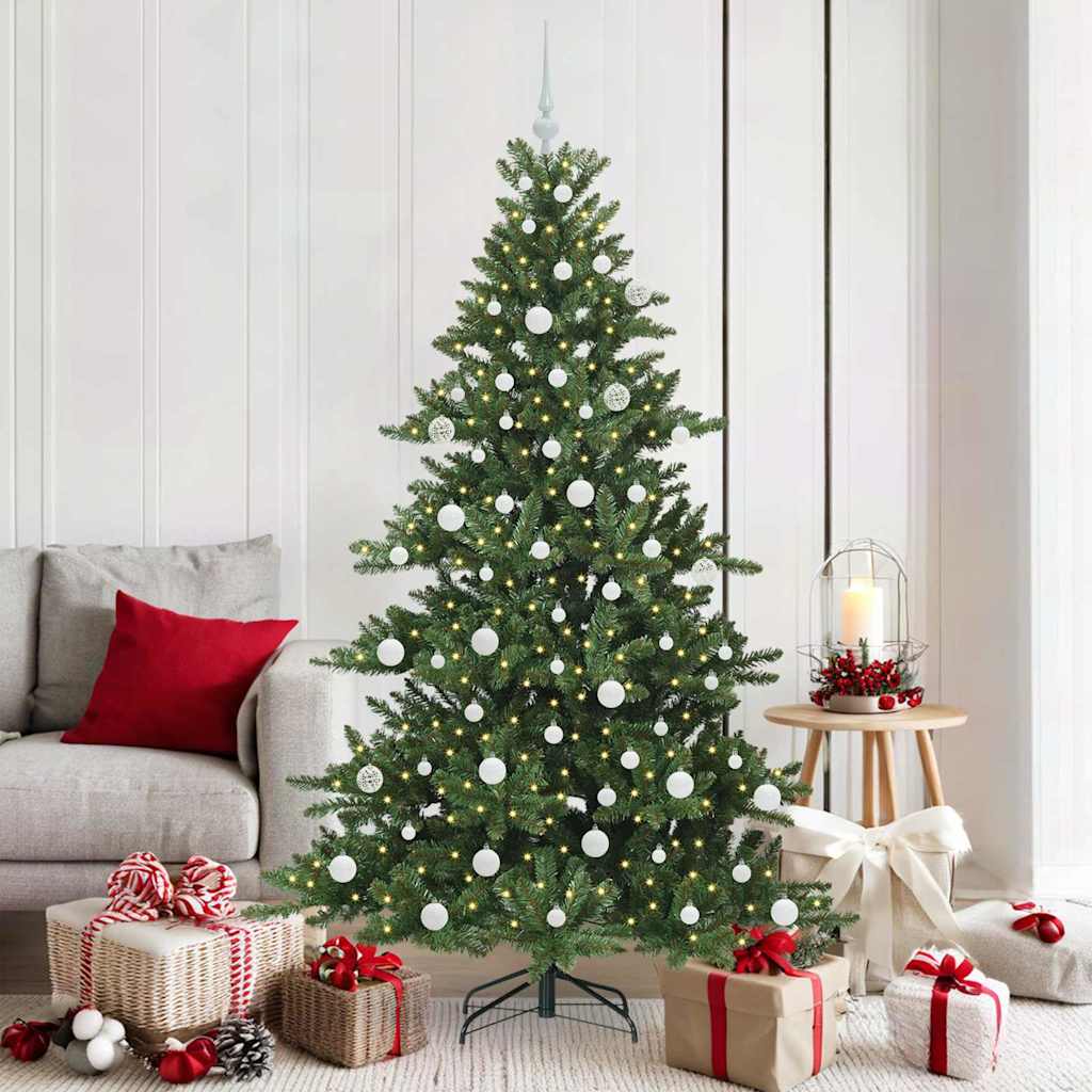 Kunstmatige Inklapbare Kerstboom Groen 180 cm PVC en staal is nu te koop bij PeponiXL, paradijselijk wonen!