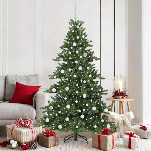 Kunstmatige Inklapbare Kerstboom Groen 180 cm PVC en staal is nu te koop bij PeponiXL, paradijselijk wonen!