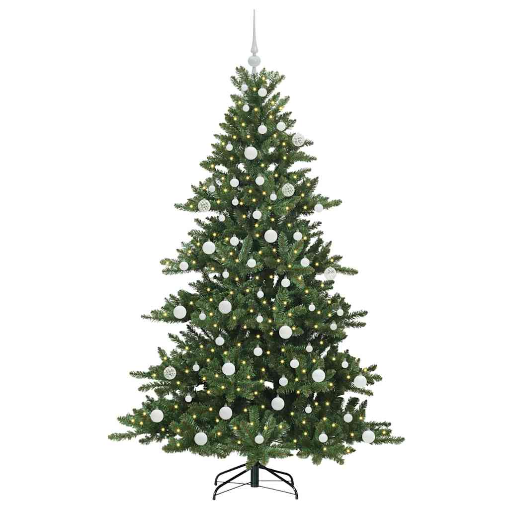 Kunstmatige Inklapbare Kerstboom Groen 180 cm PVC en staal is nu te koop bij PeponiXL, paradijselijk wonen!