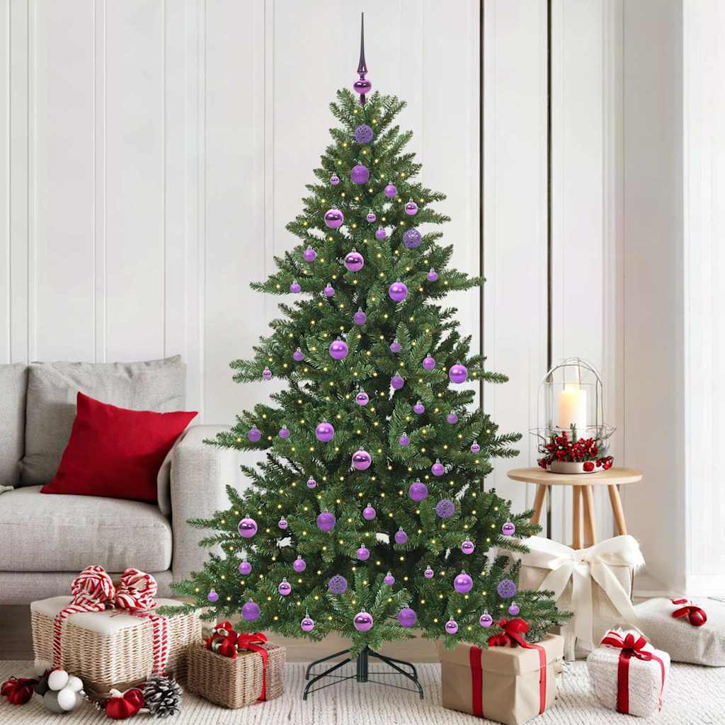 Kunstmatige Inklapbare Kerstboom Groen 180 cm PVC en staal is nu te koop bij PeponiXL, paradijselijk wonen!