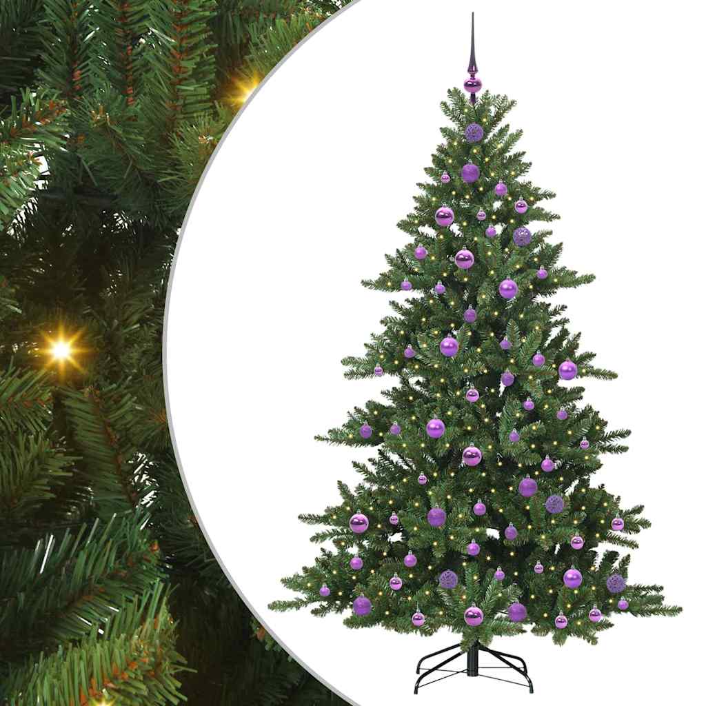 Kunstmatige Inklapbare Kerstboom Groen 180 cm PVC en staal is nu te koop bij PeponiXL, paradijselijk wonen!
