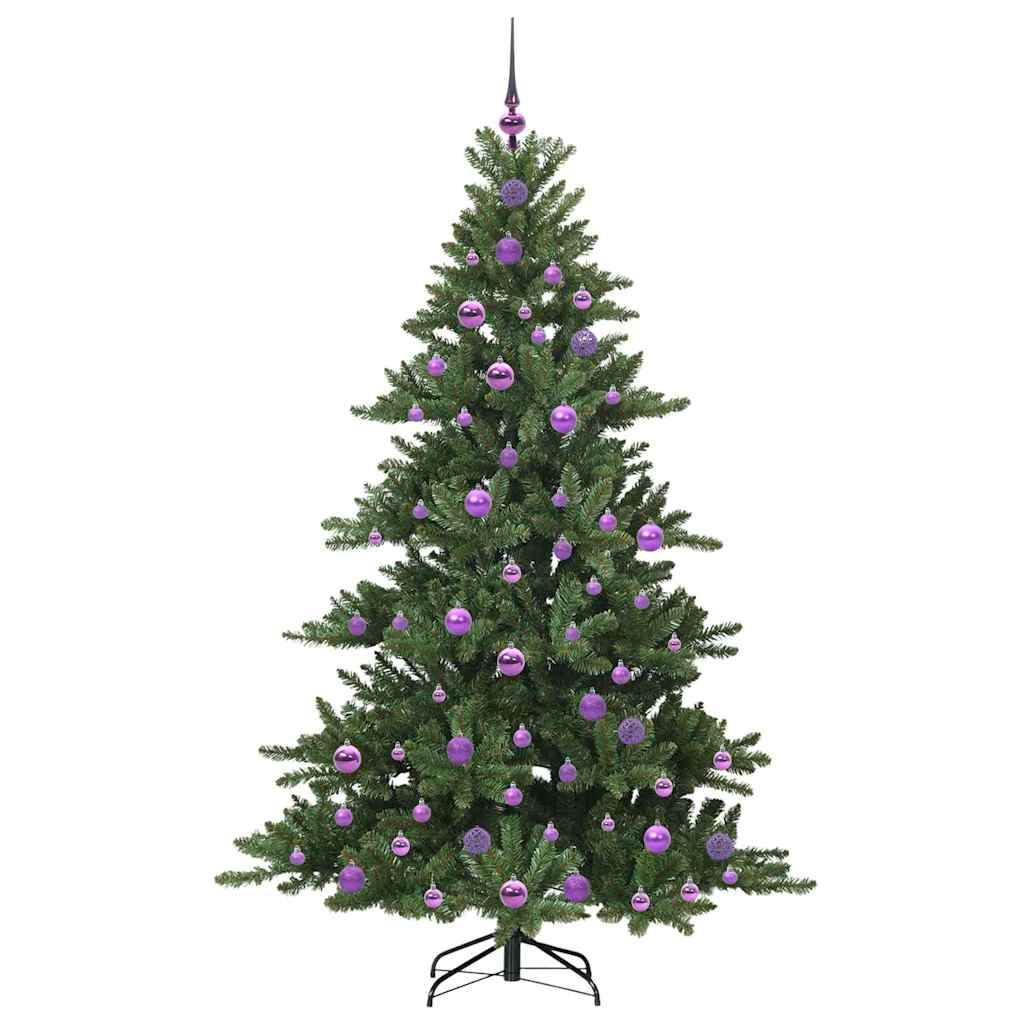Kunstmatige Inklapbare Kerstboom Groen 180 cm PVC en staal is nu te koop bij PeponiXL, paradijselijk wonen!