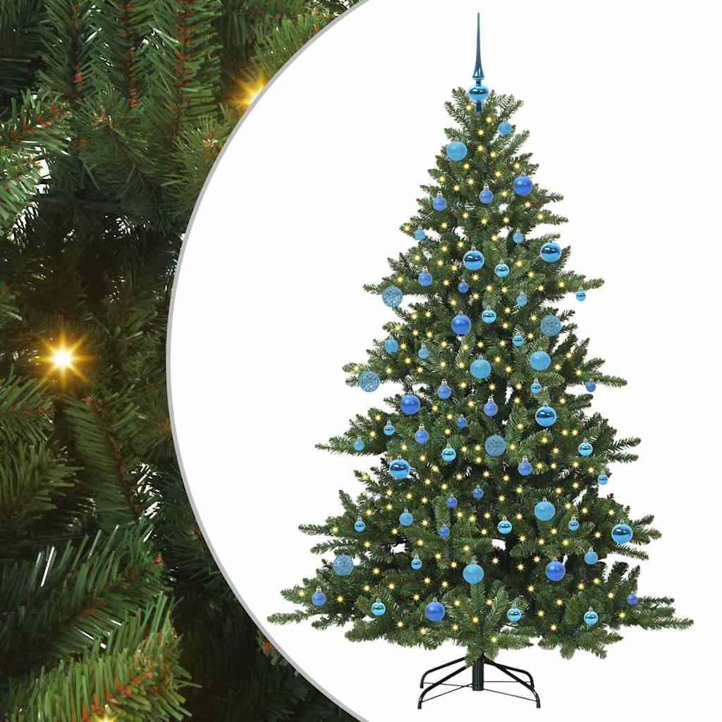 Kunstmatige Inklapbare Kerstboom Groen 180 cm PVC en staal is nu te koop bij PeponiXL, paradijselijk wonen!