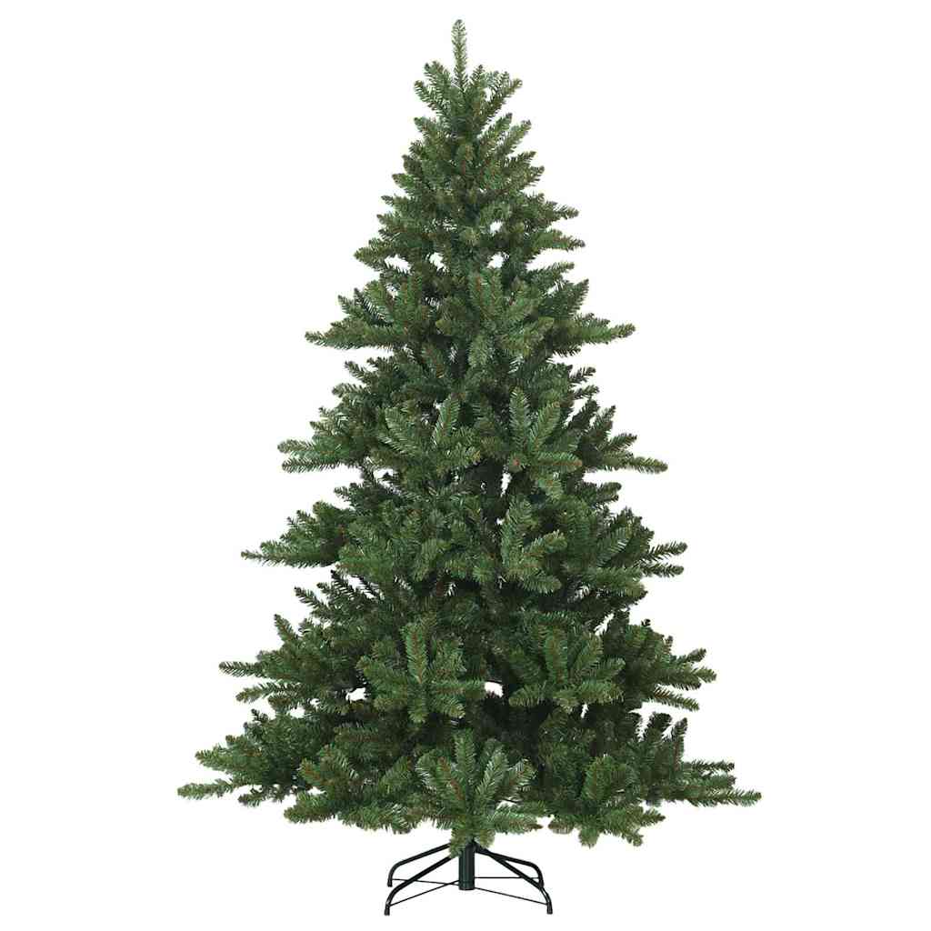 Kunstmatige Inklapbare Kerstboom Groen 240 cm PVC en staal is nu te koop bij PeponiXL, paradijselijk wonen!