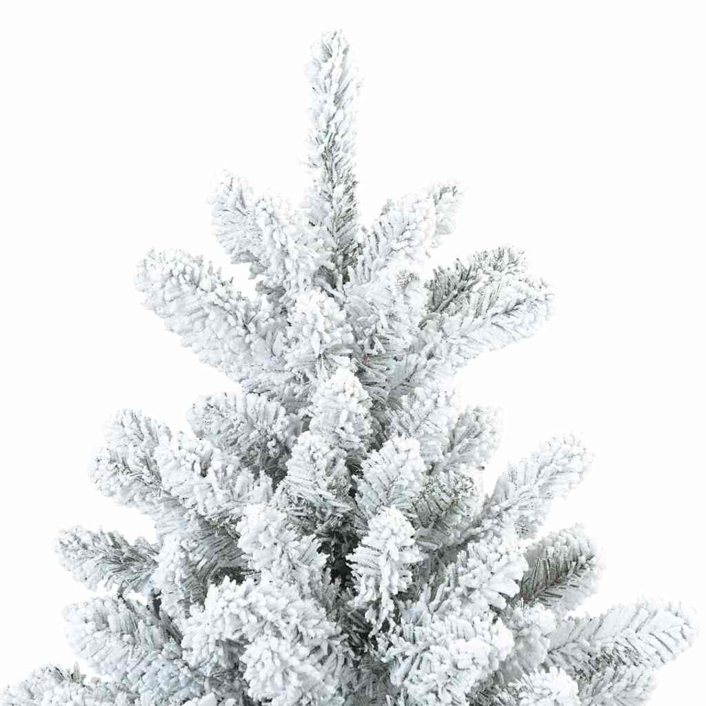 Kunstmatige Inklapbare Kerstboom Wit 210 cm PVC en staal is nu te koop bij PeponiXL, paradijselijk wonen!