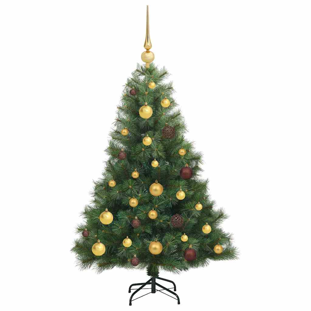 Kunstkerstboom met 150 LED met standaard Groen 120 cm PE en PVC is nu te koop bij PeponiXL, paradijselijk wonen!