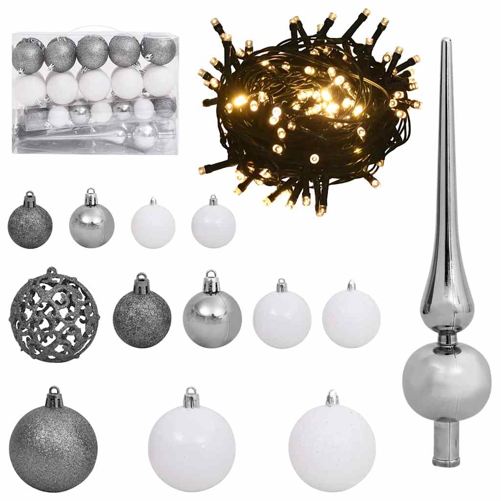 Kunstkerstboom met 150 LED met standaard Groen 120 cm PE en PVC is nu te koop bij PeponiXL, paradijselijk wonen!