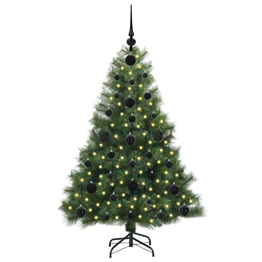 Kunstkerstboom met 150 LED met standaard Groen 120 cm PE en PVC is nu te koop bij PeponiXL, paradijselijk wonen!