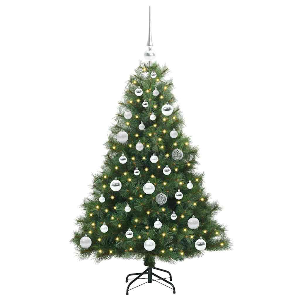 Kunstkerstboom met 150 LED met standaard Groen 120 cm PE en PVC is nu te koop bij PeponiXL, paradijselijk wonen!