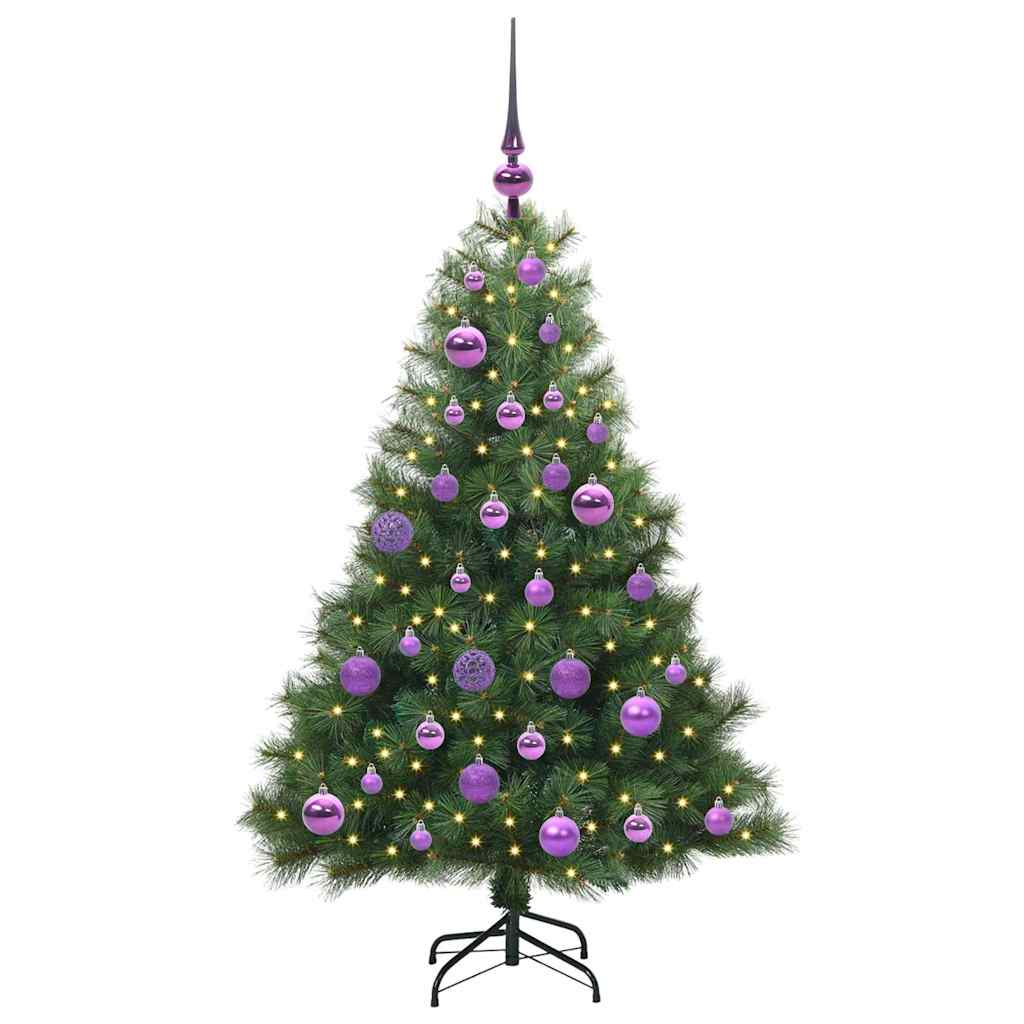 Kunstkerstboom met 150 LED met standaard Groen 120 cm PE en PVC is nu te koop bij PeponiXL, paradijselijk wonen!