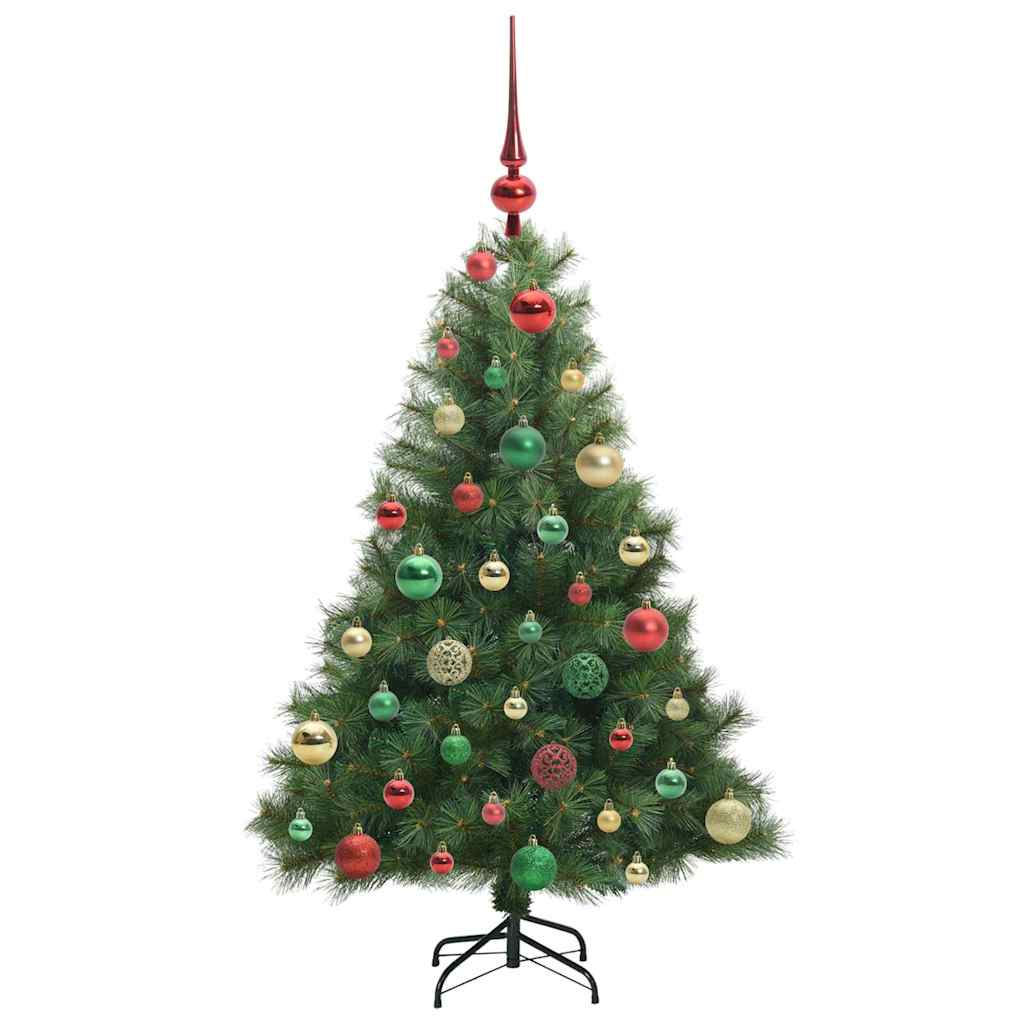 Kunstkerstboom met 150 LED met standaard Groen 120 cm PE en PVC is nu te koop bij PeponiXL, paradijselijk wonen!