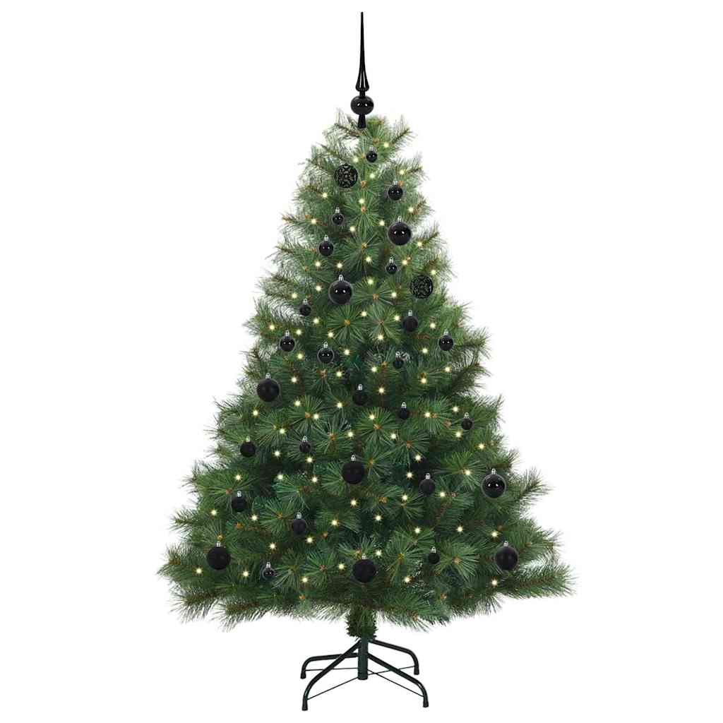 Kunstkerstboom met 150 LED met standaard Groen 150 cm PE en PVC is nu te koop bij PeponiXL, paradijselijk wonen!