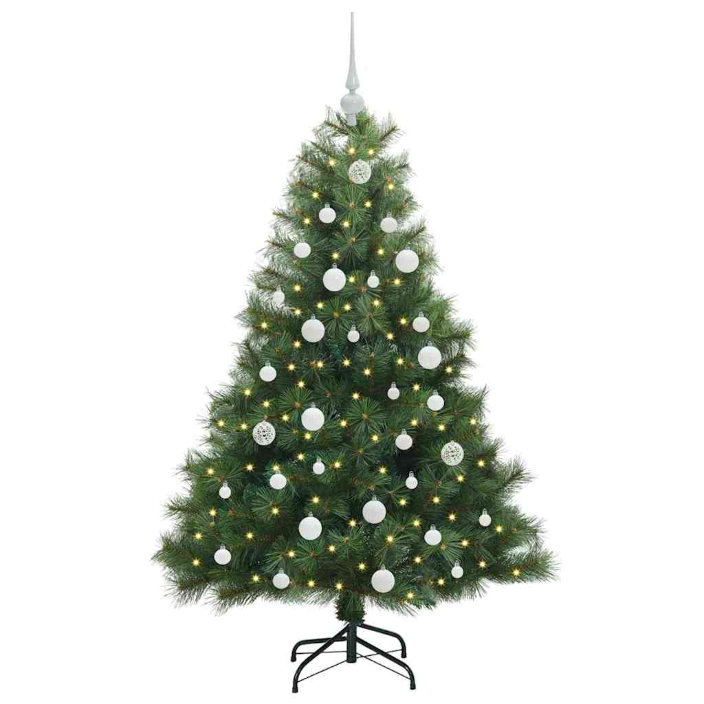 Kunstkerstboom met 150 LED met standaard Groen 150 cm PE en PVC is nu te koop bij PeponiXL, paradijselijk wonen!