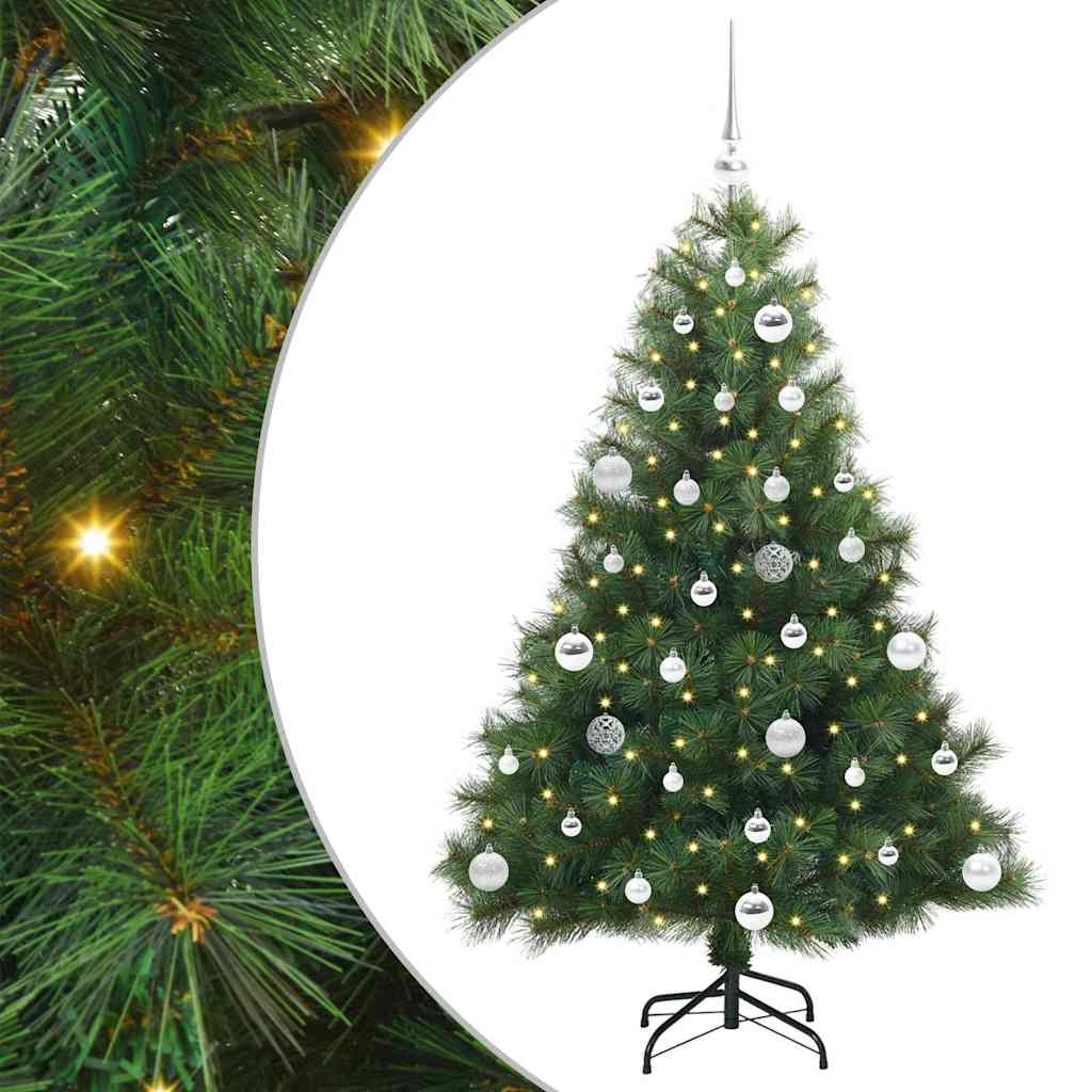 Kunstkerstboom met 150 LED met standaard Groen 150 cm PE en PVC is nu te koop bij PeponiXL, paradijselijk wonen!