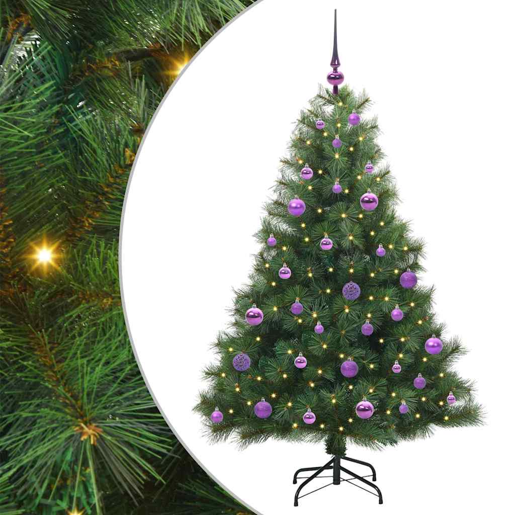 Kunstkerstboom met 150 LED met standaard Groen 150 cm PE en PVC is nu te koop bij PeponiXL, paradijselijk wonen!