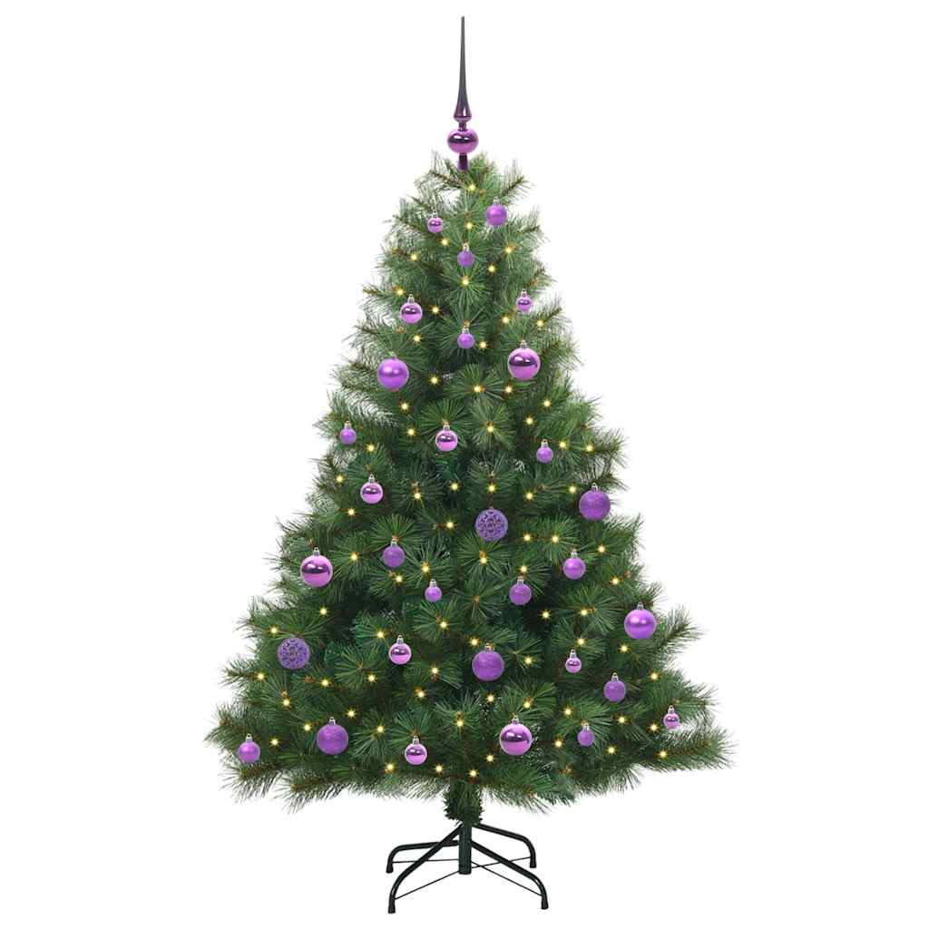 Kunstkerstboom met 150 LED met standaard Groen 150 cm PE en PVC is nu te koop bij PeponiXL, paradijselijk wonen!