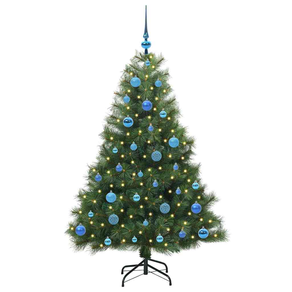 Kunstkerstboom met 150 LED met standaard Groen 150 cm PE en PVC is nu te koop bij PeponiXL, paradijselijk wonen!