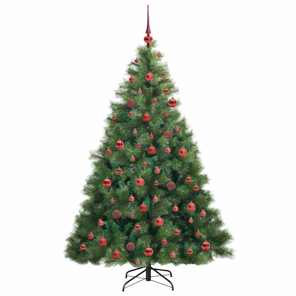Kunstkerstboom met 300 LED met standaard Groen 180 cm PE en PVC is nu te koop bij PeponiXL, paradijselijk wonen!
