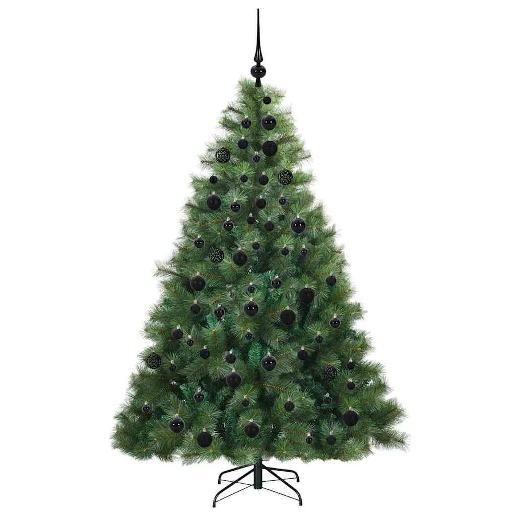 Kunstkerstboom met 300 LED met standaard Groen 180 cm PE en PVC is nu te koop bij PeponiXL, paradijselijk wonen!