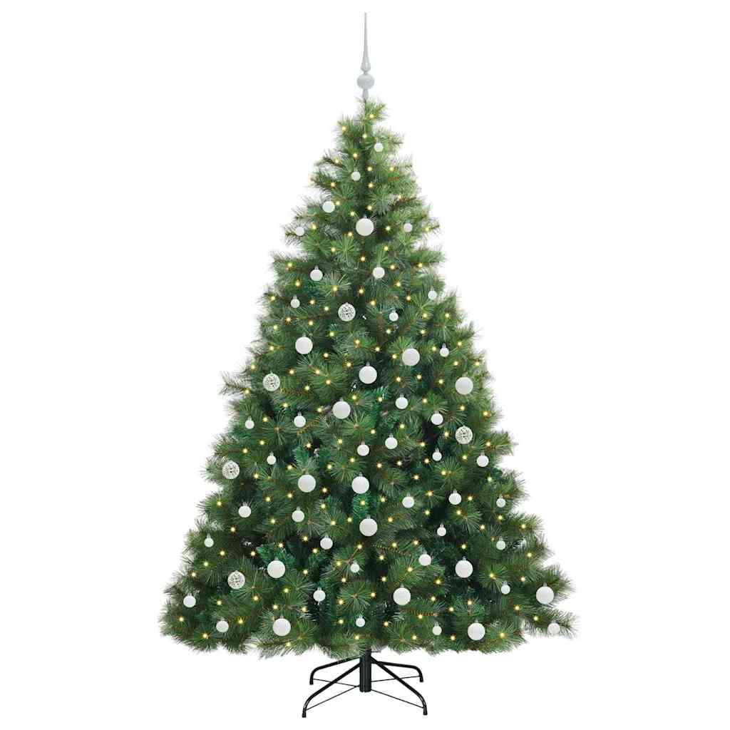 Kunstkerstboom met 300 LED met standaard Groen 180 cm PE en PVC is nu te koop bij PeponiXL, paradijselijk wonen!
