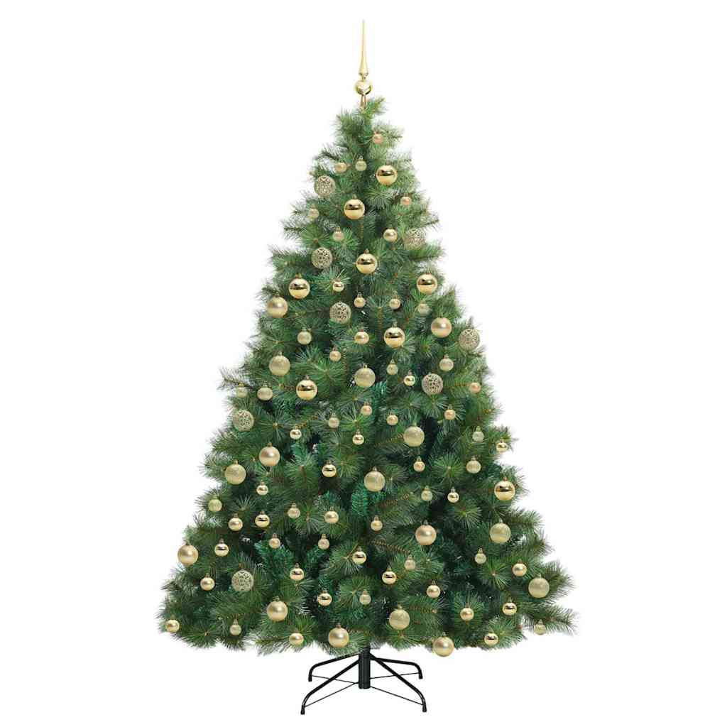Kunstkerstboom met 300 LED met standaard Groen 180 cm PE en PVC is nu te koop bij PeponiXL, paradijselijk wonen!