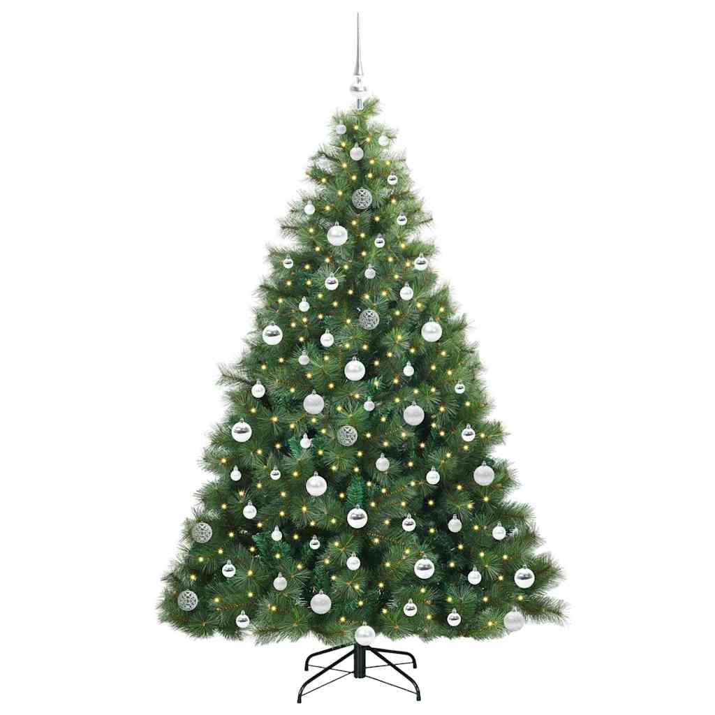 Kunstkerstboom met 300 LED met standaard Groen 180 cm PE en PVC is nu te koop bij PeponiXL, paradijselijk wonen!