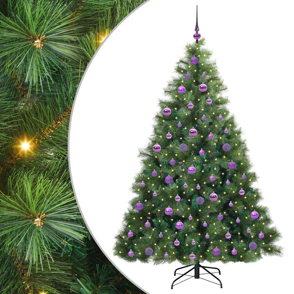 Kunstkerstboom met 300 LED met standaard Groen 180 cm PE en PVC is nu te koop bij PeponiXL, paradijselijk wonen!