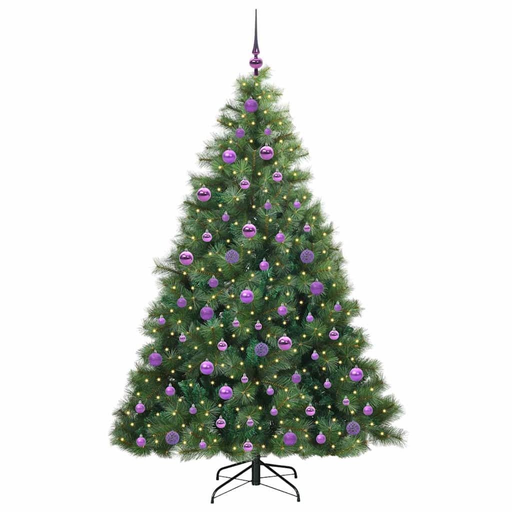 Kunstkerstboom met 300 LED met standaard Groen 180 cm PE en PVC is nu te koop bij PeponiXL, paradijselijk wonen!