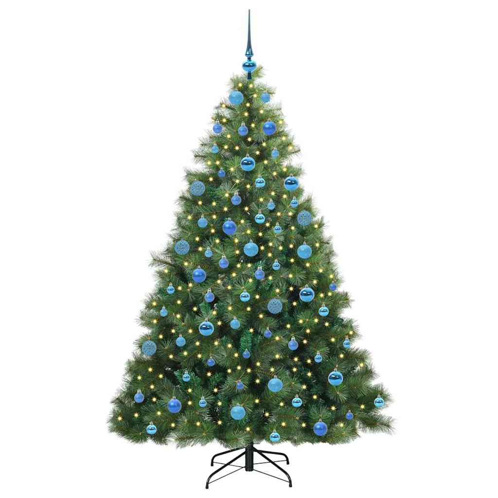 Kunstkerstboom met 300 LED met standaard Groen 180 cm PE en PVC is nu te koop bij PeponiXL, paradijselijk wonen!