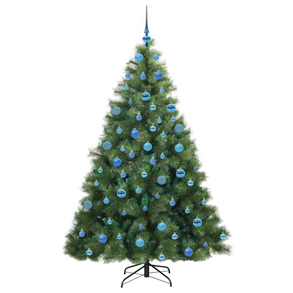 Kunstkerstboom met 300 LED met standaard Groen 180 cm PE en PVC is nu te koop bij PeponiXL, paradijselijk wonen!