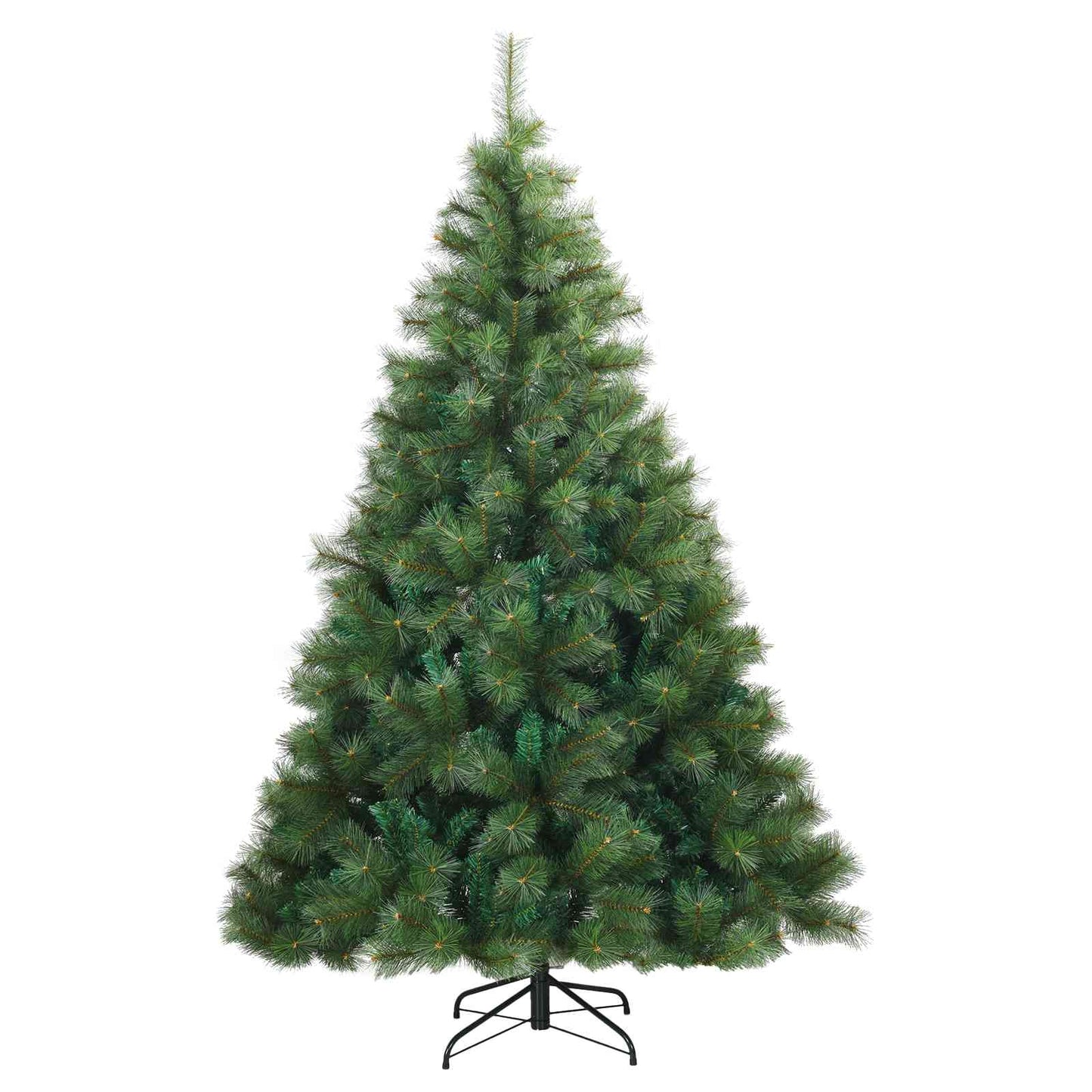 Kunstkerstboom met 300 LED met standaard Groen 210 cm PE en PVC is nu te koop bij PeponiXL, paradijselijk wonen!