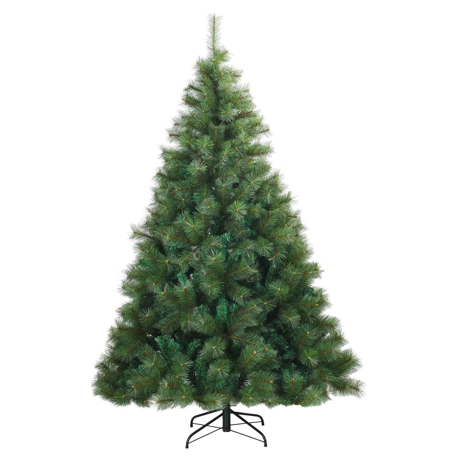 Kunstkerstboom met 300 LED met standaard Groen 210 cm PE en PVC is nu te koop bij PeponiXL, paradijselijk wonen!
